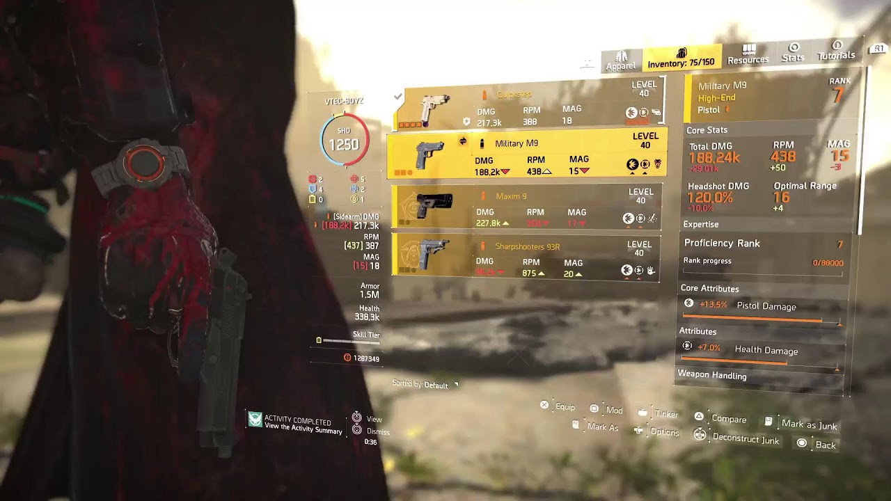 The Division 2 clan recruitment for PS5