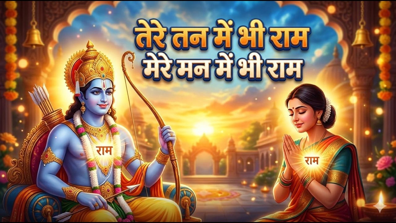 मेरे तन में भी राम मेरे मन में भी राम | Ram Dhun | Mere Man Me Bhi Ram #ram