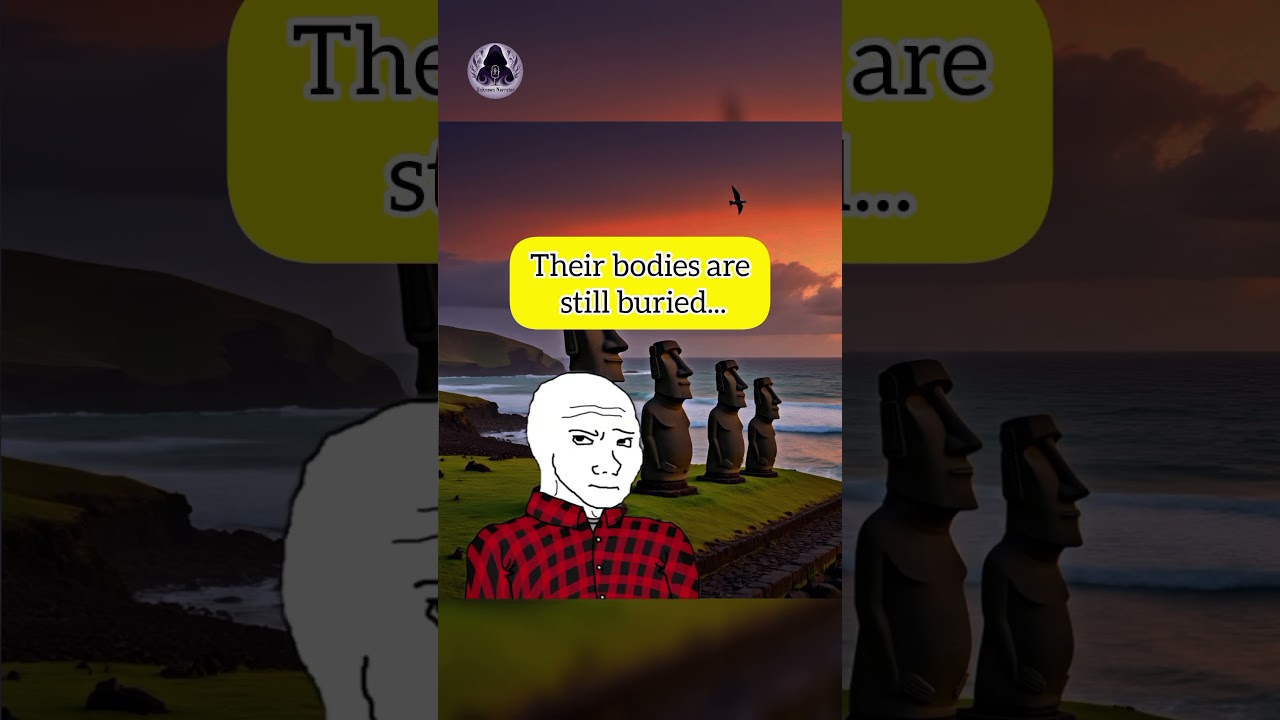 The Mystery of Easter Island: Secrets of the Moai Statues🗿 #shorts #shortsfeed