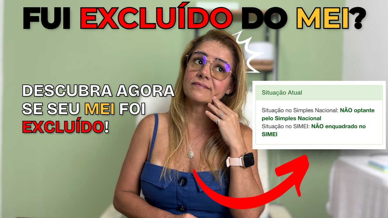 FUI EXCLUIDO DO MEI E AGORA?