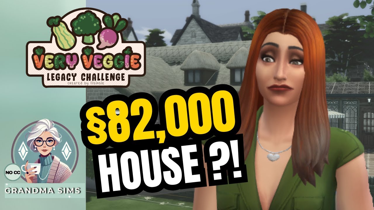 Grandma vs Lilsimsie's Very Veggie Challenge | Broccoli #1
