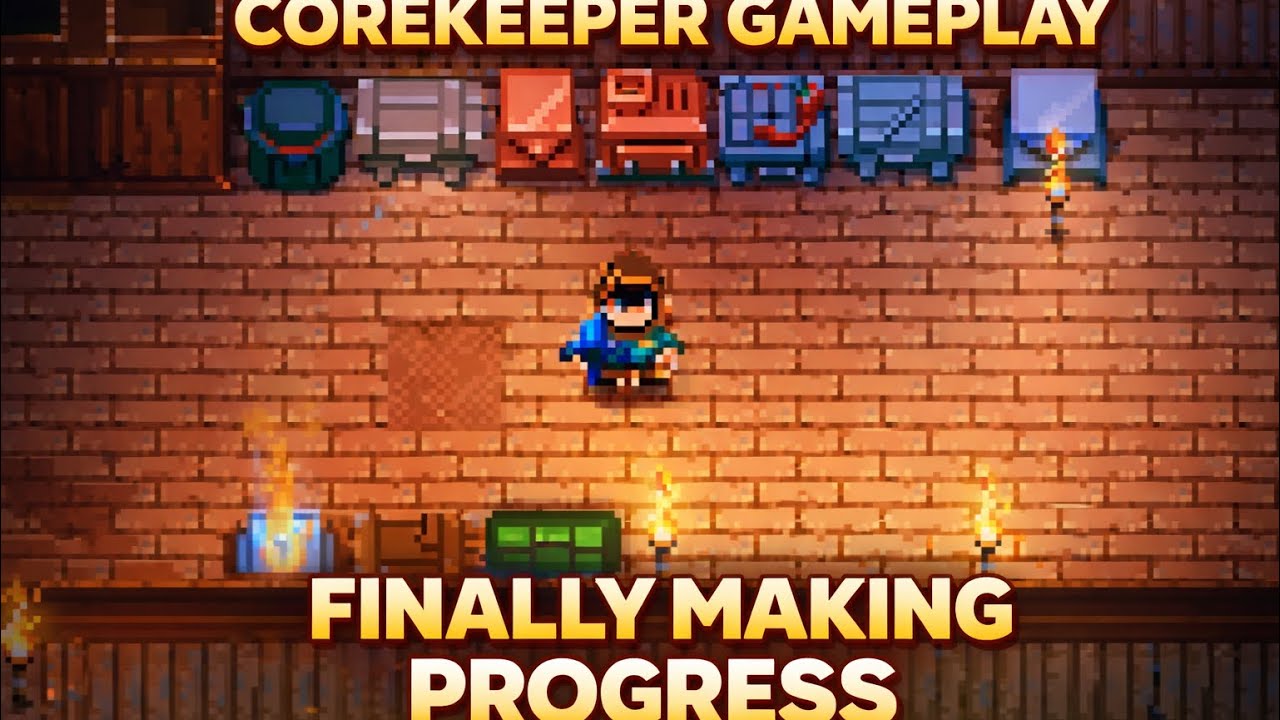 CoreKeeper Gameplay |Finally Making Progress!
