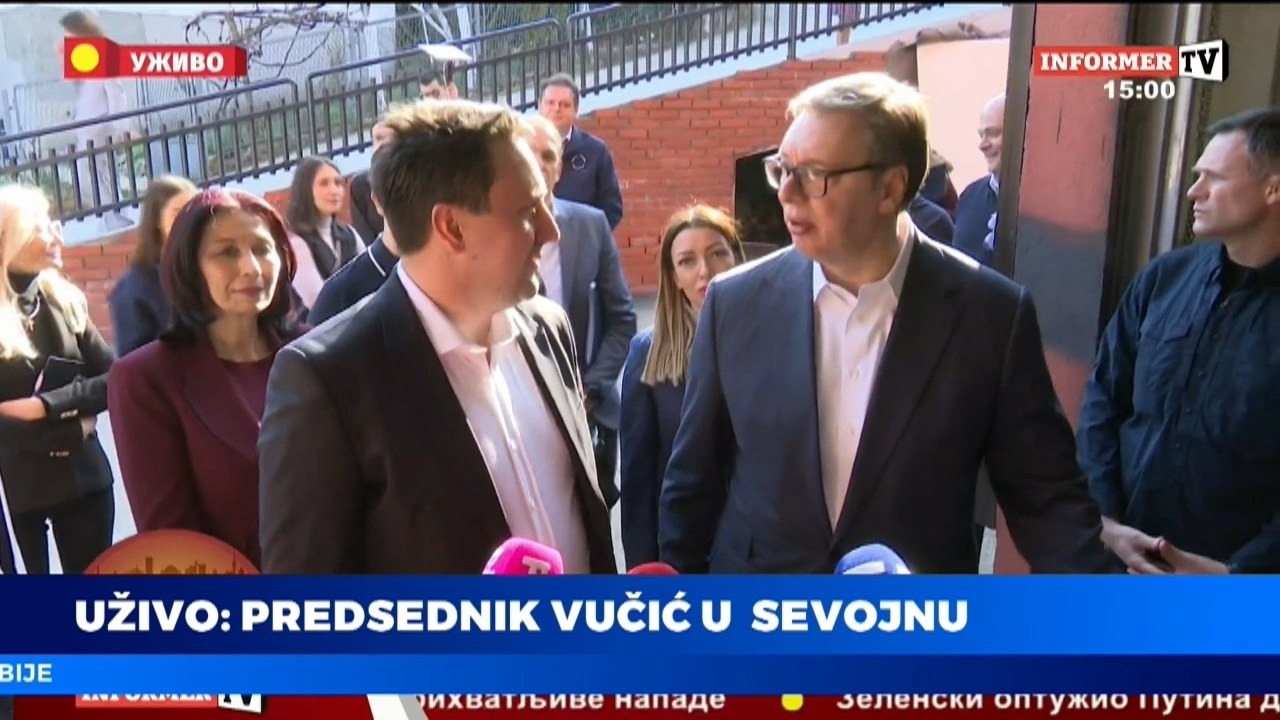 NAJNOVIJA VEST 16.3.2026. Predsednik Vučić u poseti kompaniji Bobi-Stef Sevojno