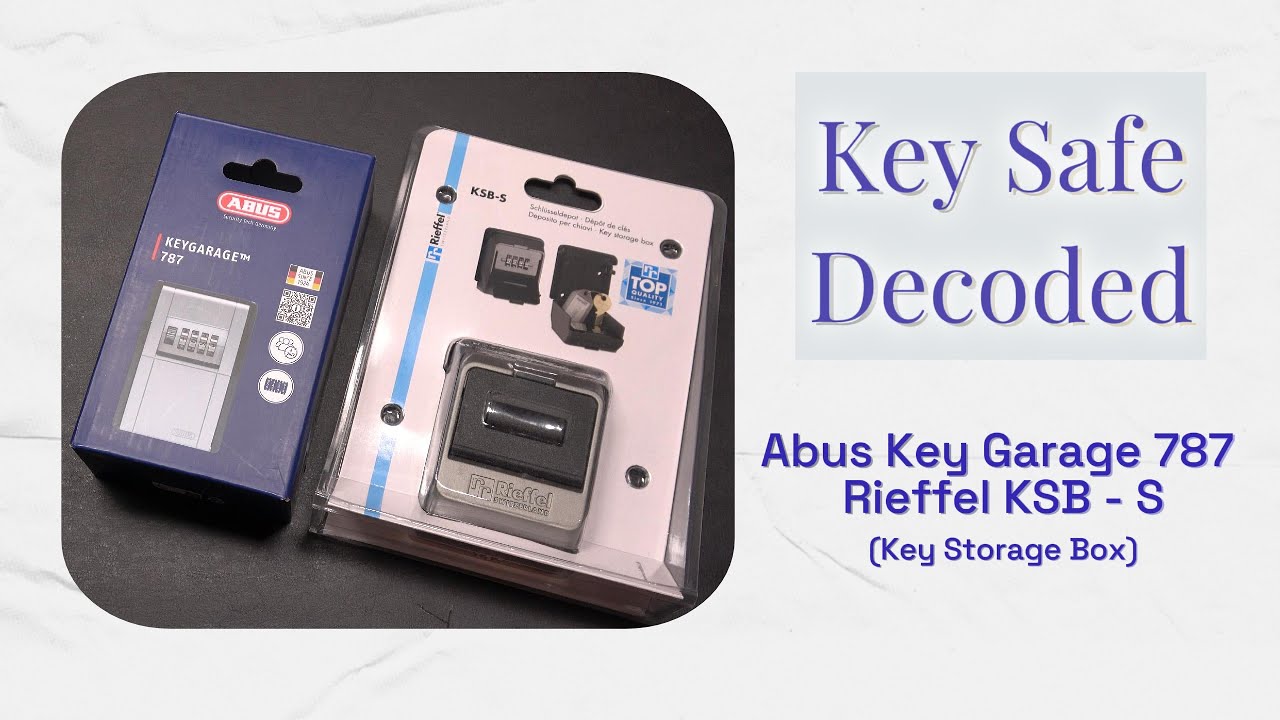 [220] ABUS KeyGarage 787 & Rieffel KSB-S - Bypass con Riv-Pick y Shim | ES/DE/EN Subs