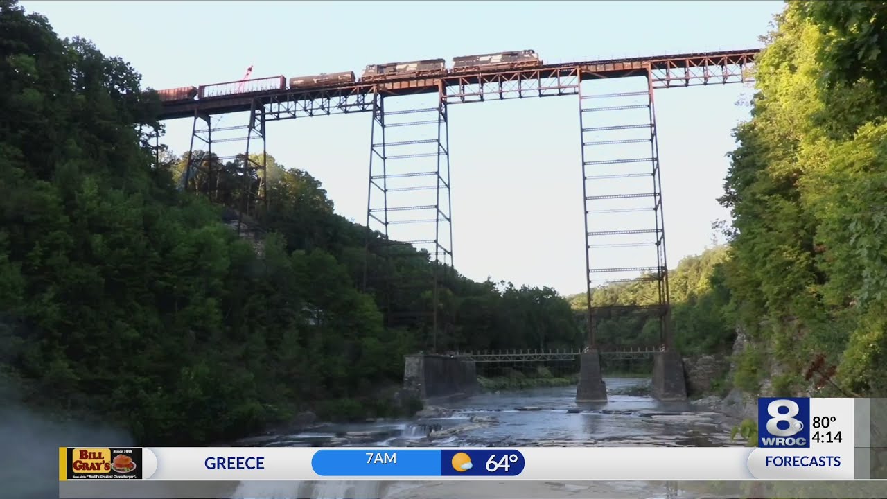 Letchworth State Park's old trestle: From 1875 to 2019 — July 31, 2019