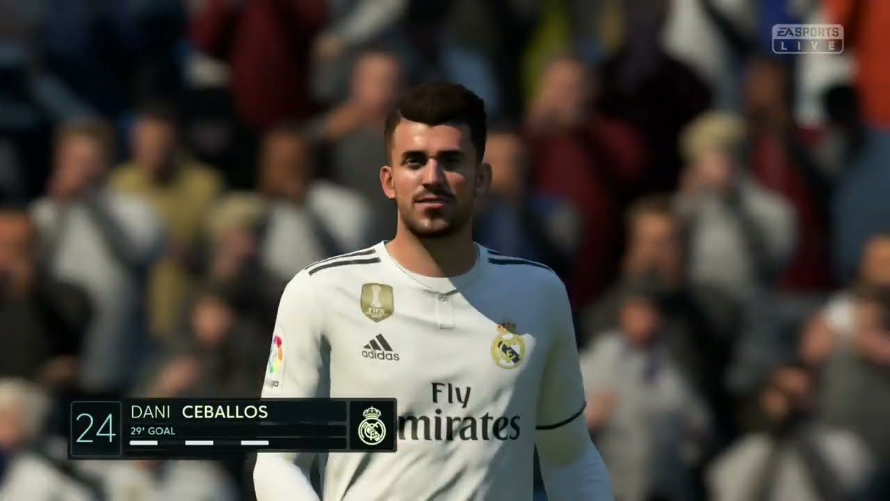 FIFA 19 | Real Madrid vs Barcelona (Xbox One S) Gameplay | 1080p