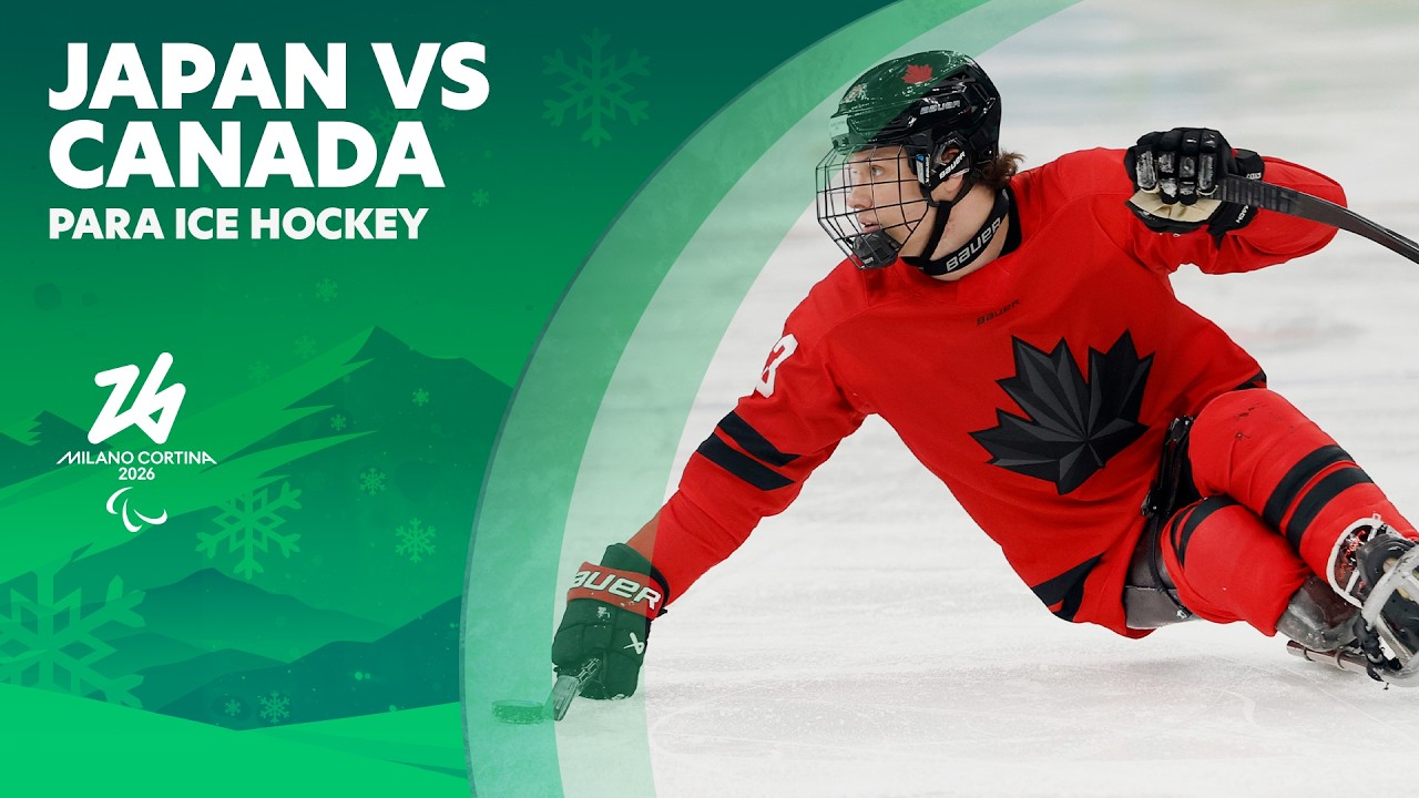 Japan 🇯🇵 Vs 🇨🇦 Canada - Para Ice Hockey Full Match | Milano Cortina 2026