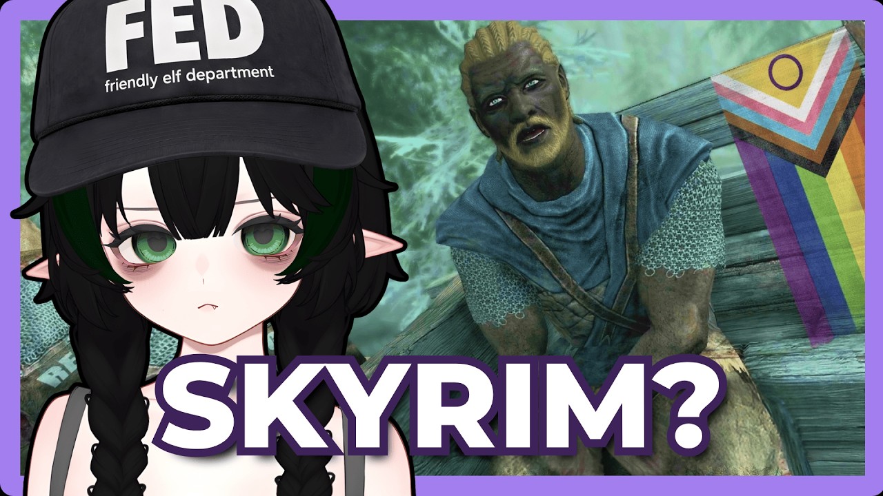 Skyrim, но это современная игра | Реакция Powdur