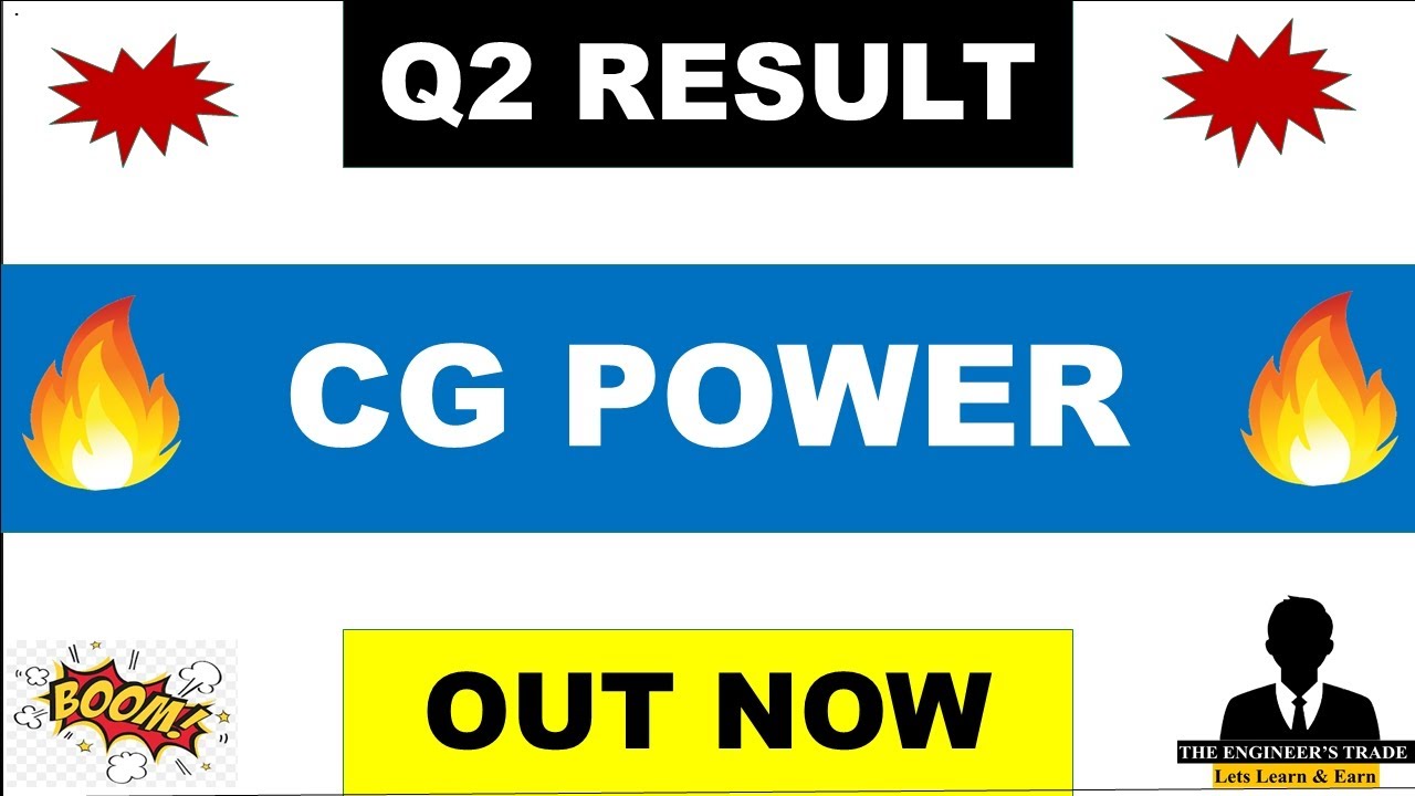 CG Power Q2 Results 2024 | CG Power Results | CG Power Share Latest News | CG Power Latest News