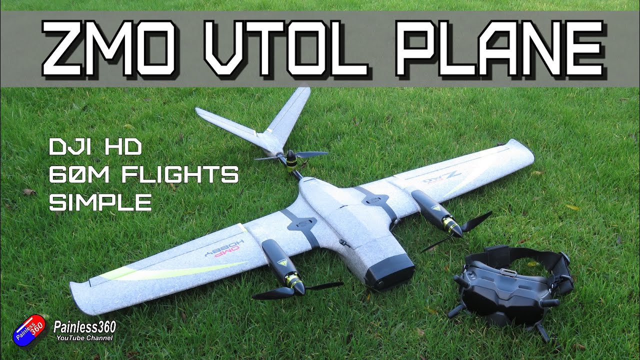 OMPHobby ZMO VTOL: Unboxing and first look (final production version)