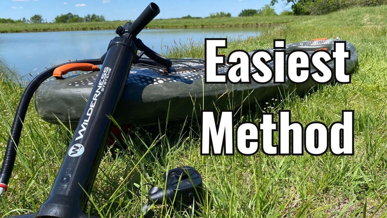 Fastest Way To Air Up An Inflatable Kayak | How to Inflate the Wilderness Systems iAtak 110