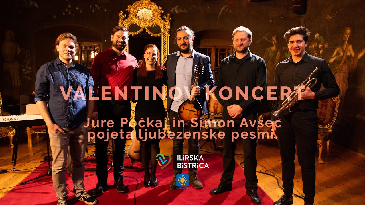 Jure Počkaj in Simon Avsec pojeta ljubezenske pesmi - Valentine's Day Concert