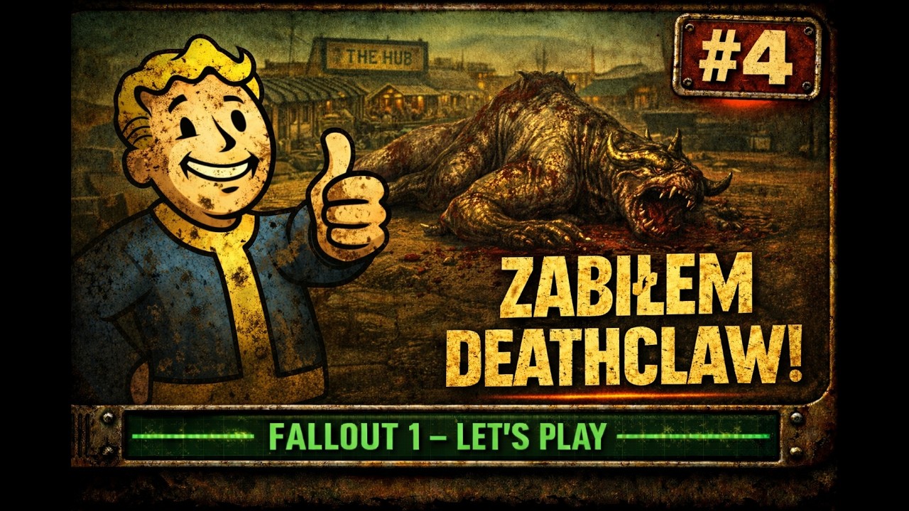 Fallout 1 #4 Hub i Szpon Smierci