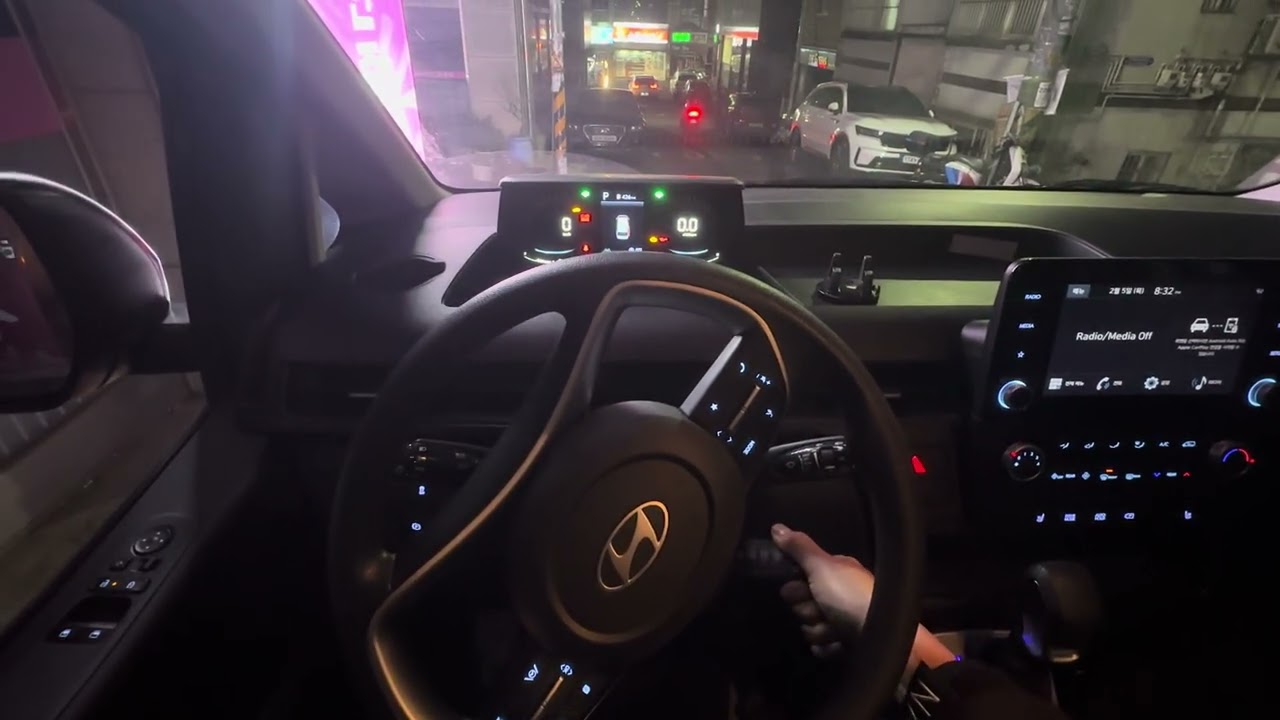 현대 스타리아 2.2D 엔진시동 영상