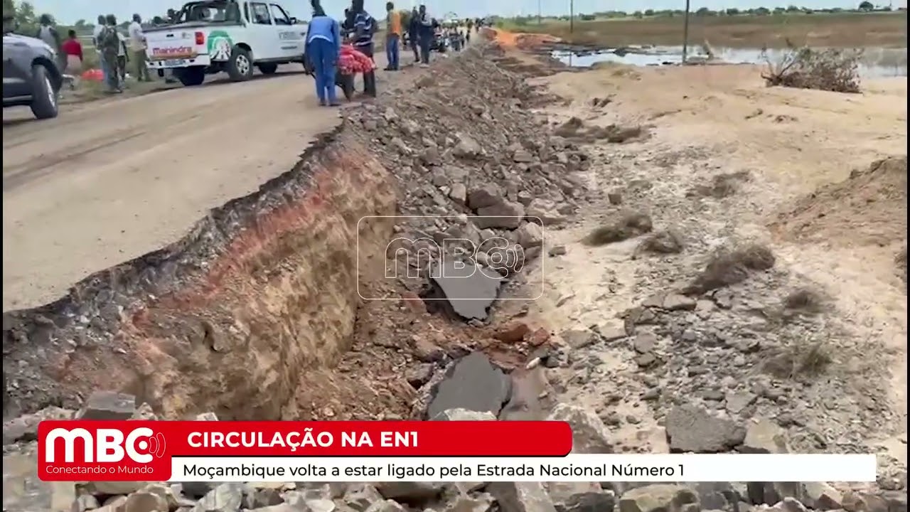 MOÇAMBIQUE VOLTA A ESTAR LIGADO PELA ESTRADA NACIONAL NÚMERO 1