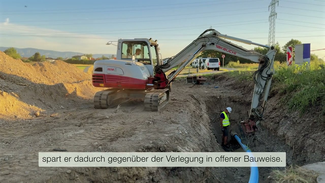 Relining einer Trinkwasserleitung mit Pipelife Aqualine RC Robust