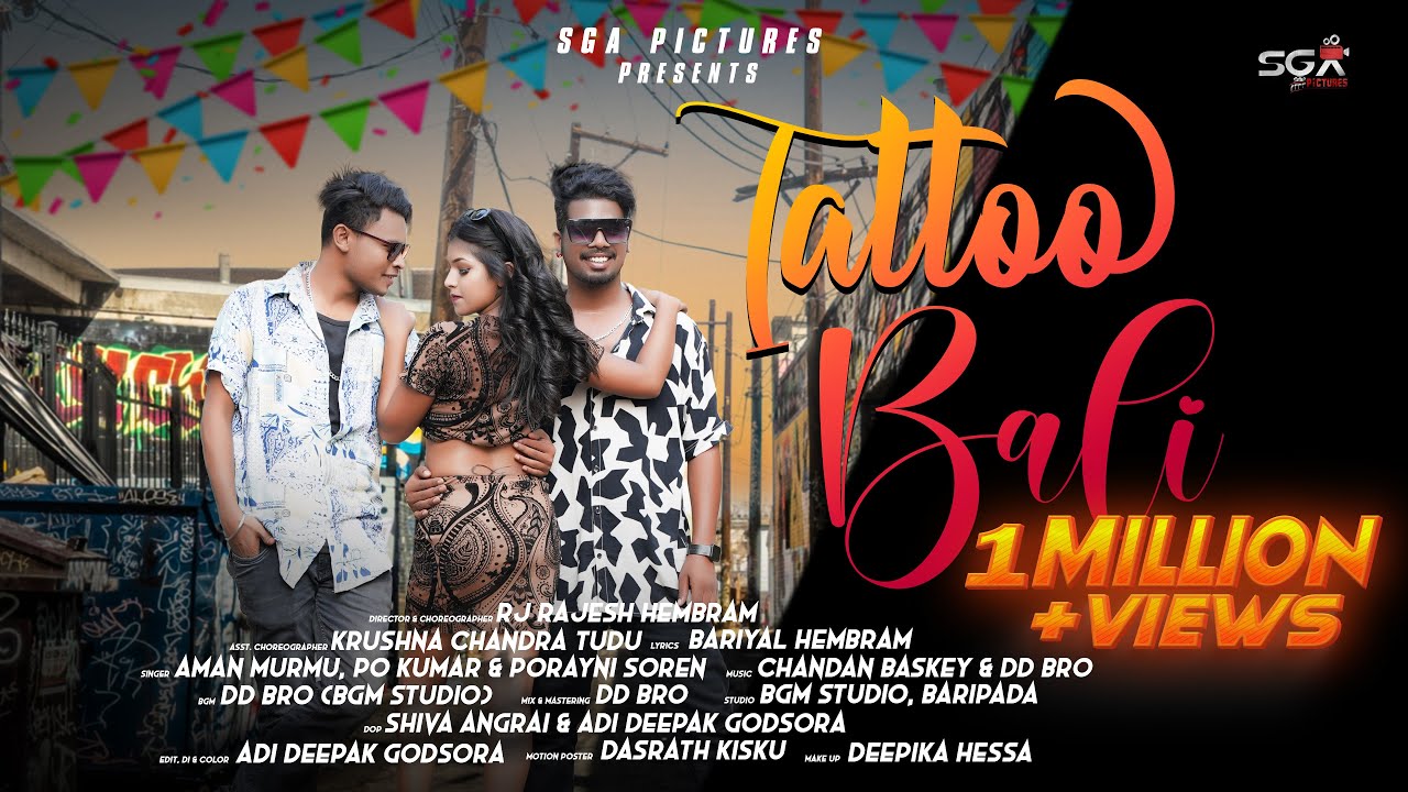 TATTOO BALI || NEW SANTALI VIDEO SONG 2023 || FULL VIDEO || LIMON, RAJENDRA & ADWITA  @SGAPictures