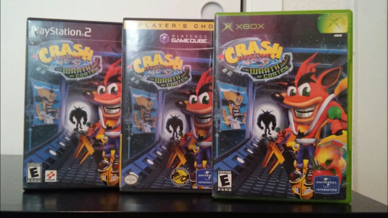 Crash Bandicoot the Wrath of Cortex: Xbox, GameCube, PS2 Unboxing