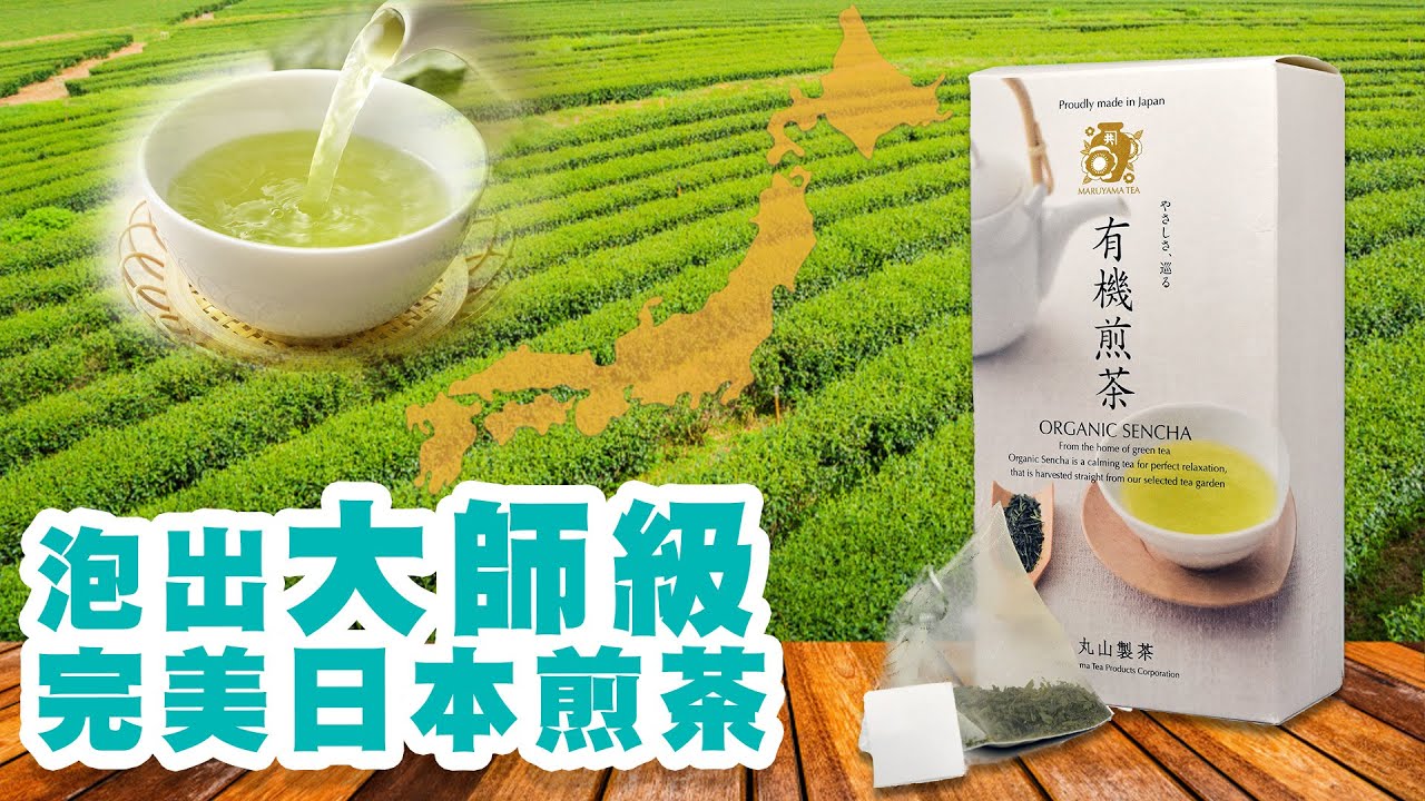 你也可以泡出大師級 完美日本煎茶 ｜日本有機煎茶 立體茶包