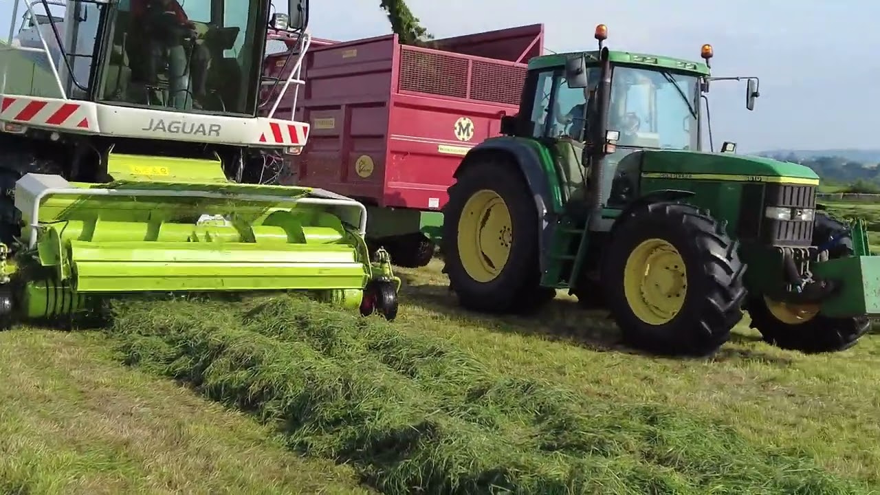 Claas Jaguar 830 Dryburgh Farm Castle Douglas