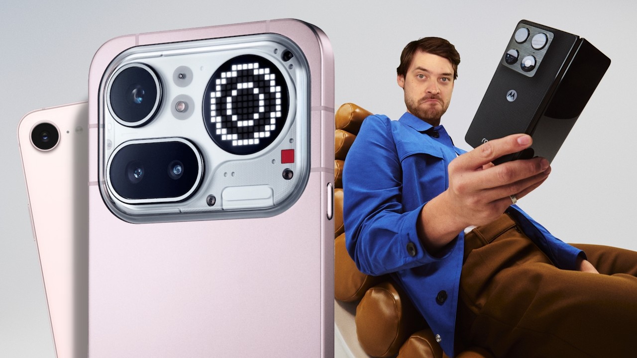 Kovový Nothing 4a Pro, odvážně drahý Razr Fold, nudný iPhone 17e a super POCO F9 Ultra | Techweek