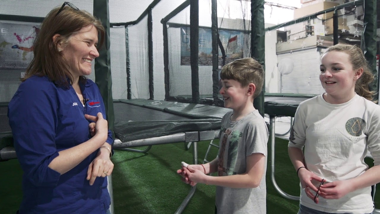 GeeTramp® Force 14x16ft Rectangle Trampoline - Kids Tricks & Feedback