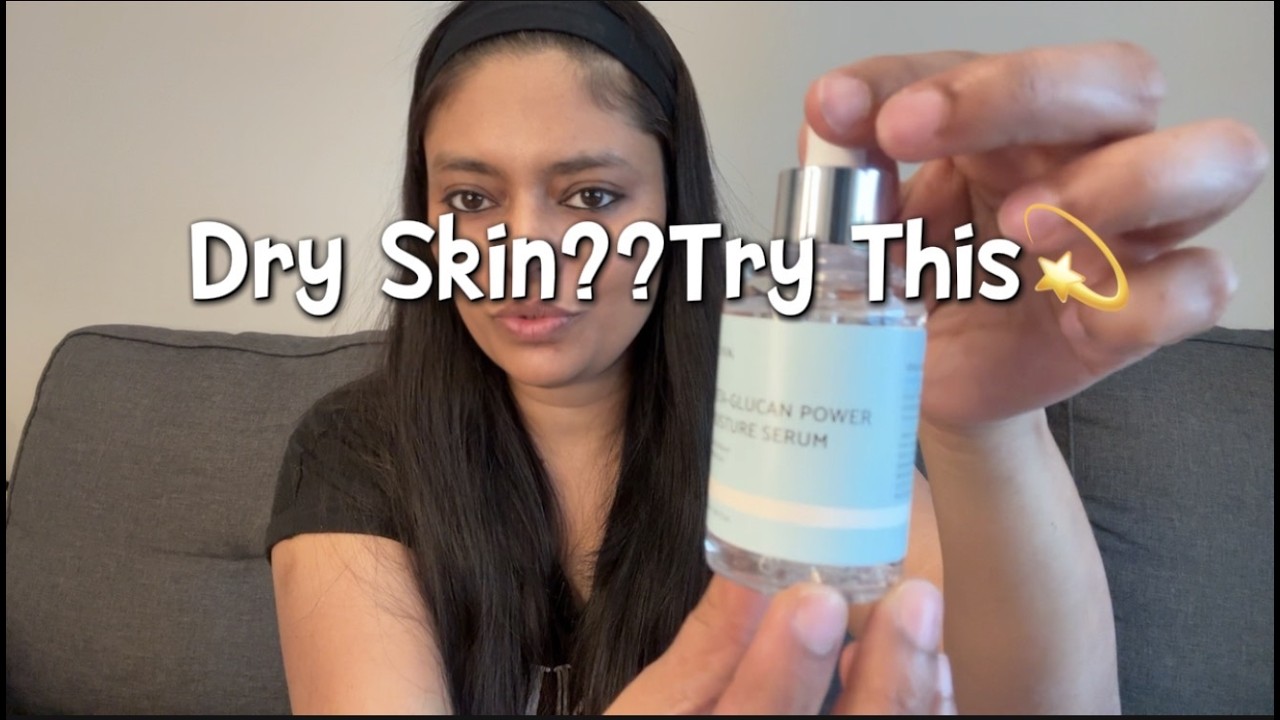 IUNIK Beta-Glucan Power Deep Moisture Vegan Serum Korean Skincare | Honest Review