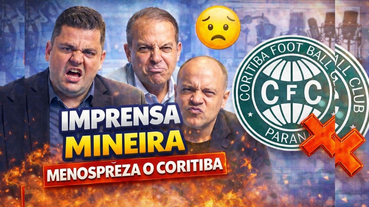 IMPRENSA MINEIRA MENOSPREZA O CORITIBA #futebol