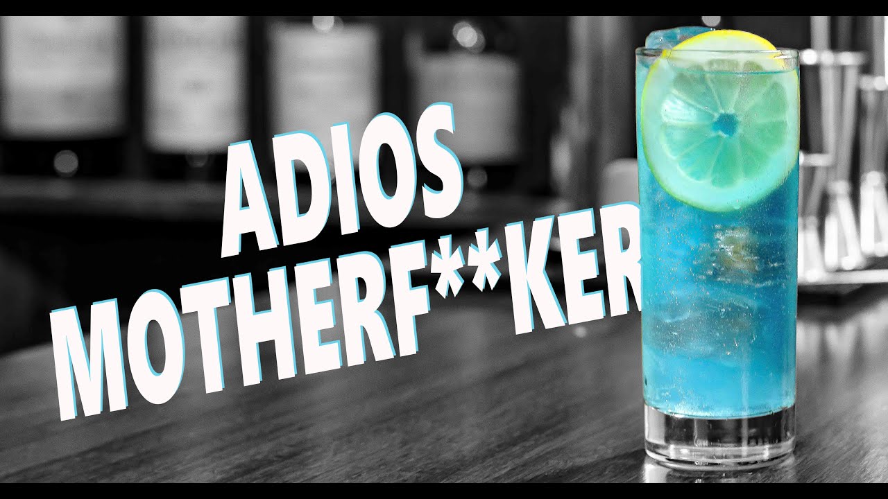 How to Make the Adios Motherf**ker AKA the AMF Cocktail | Booze On The Rocks