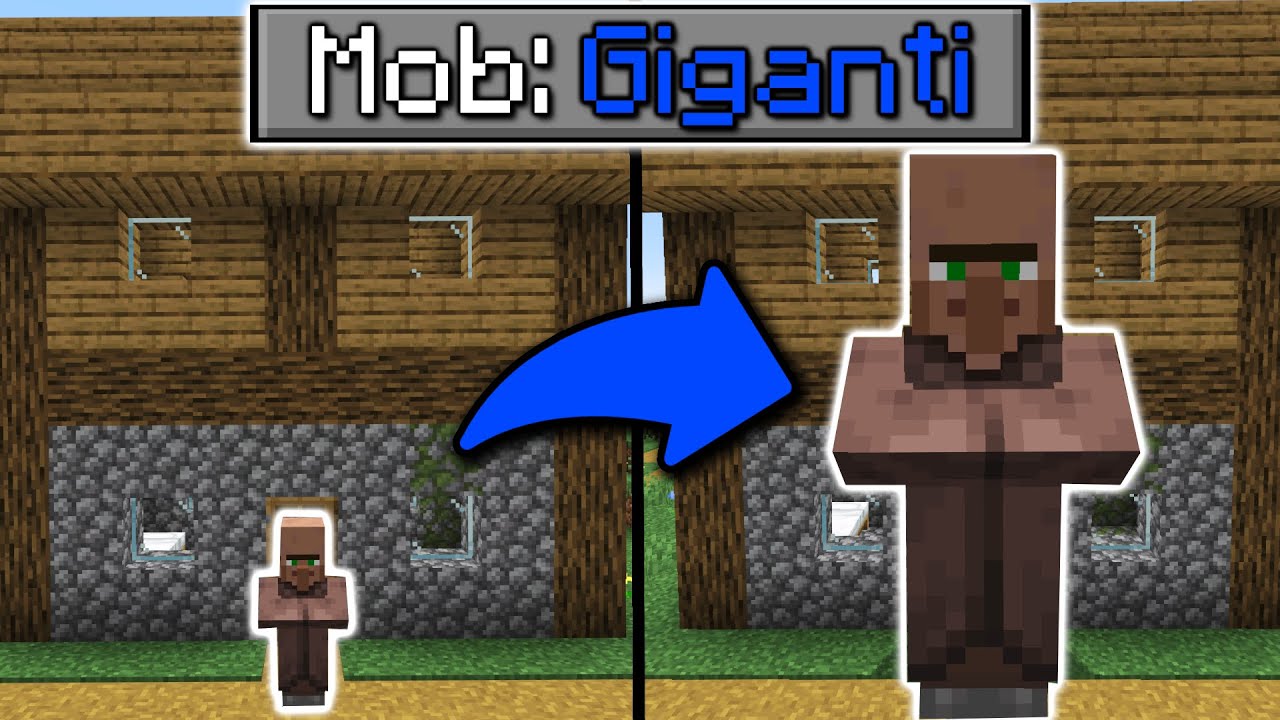 Minecraft, ma I MOB SONO GIGANTI...