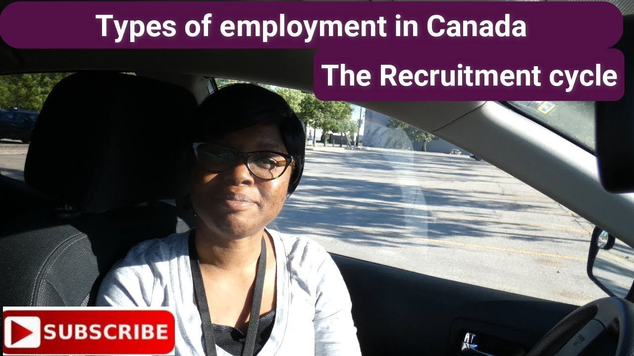 Types of employment in Canada/ Job recruitment cycle
