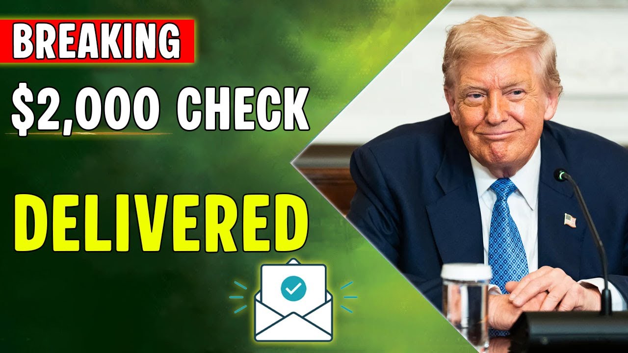BREAKING at 2AM: $2,000 Stimulus Check &mdash; Trump Says &lsquo;Dividend Will Be Paid&rsquo;