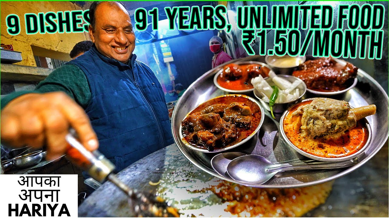 PARASRAM ki ₹1.50 wali Scheme | Khatta Meat, Yakhni, Rogan Josh, Kofta & more | Indian Street Food