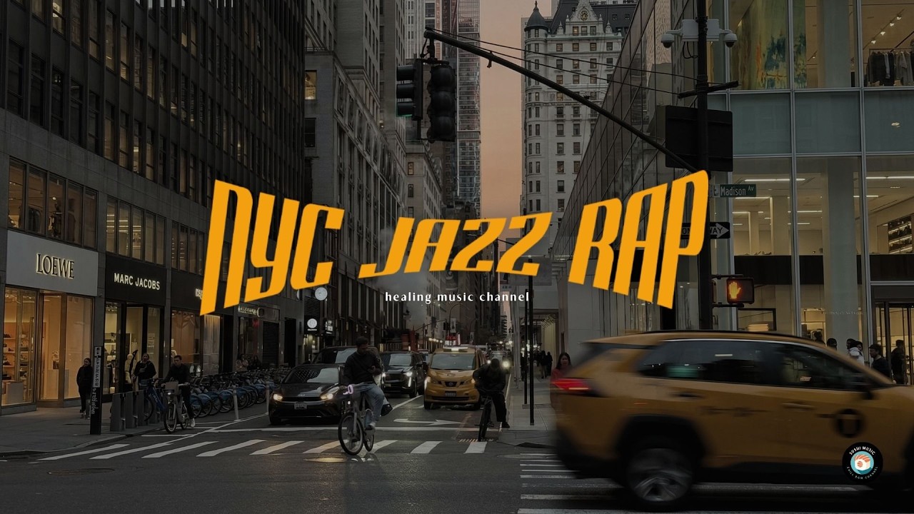 NYC JAZZ HIPHOP | 90s SOUL BOOM BAP | Walk / background / work / relax / study | Twilight calm