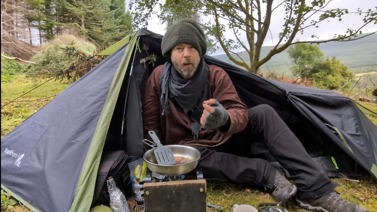 Highlander Blackthorn 1 tent XL 1 Person  - Silent Setup (Long play)
