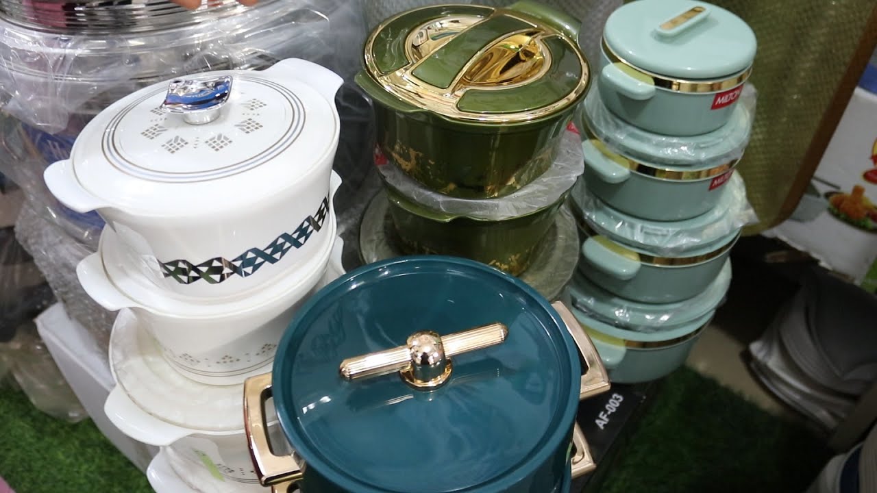 EDO: WOW SEE KITCHEN UTENSIL UR MIND GO DEY, THIS IS LUXURY INDEED 4RM POTS SPOON,FOOD DISHERS CUPS