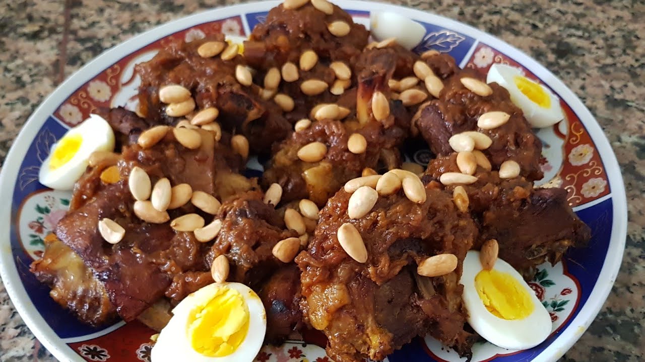 من اطباق عيد الاضحى 🐏 لمحمر طبق تقليدي مغربي فاسي مكناسي بامتياز lmhamer 👌