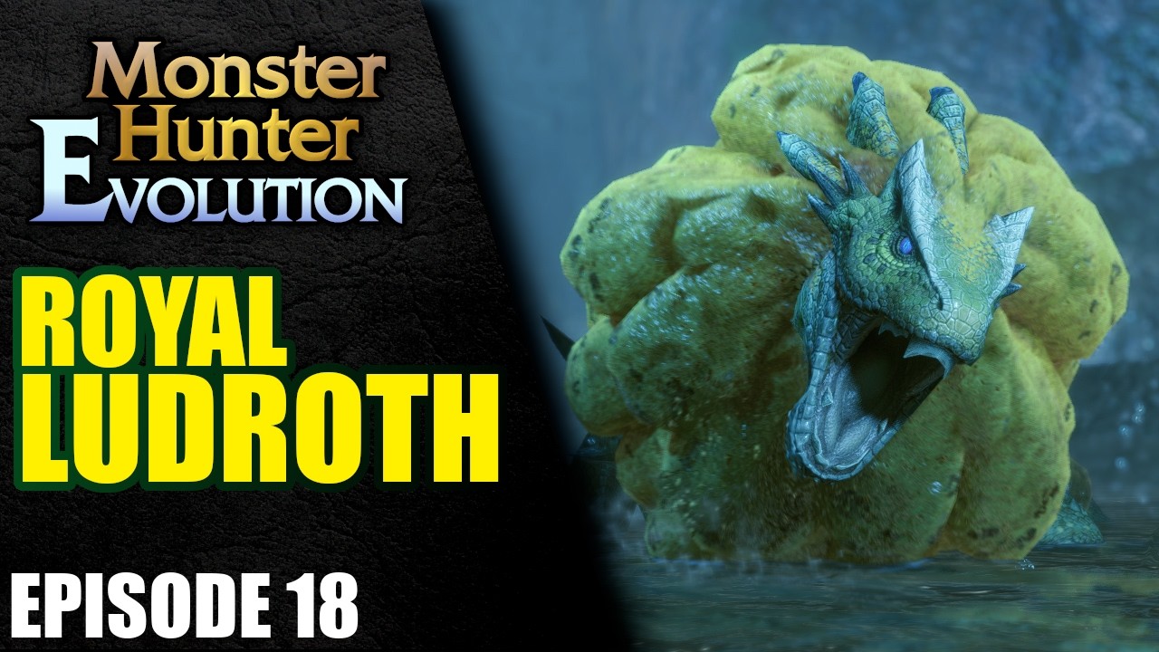 The Evolution of Royal Ludroth in Monster Hunter - Heavy Wings