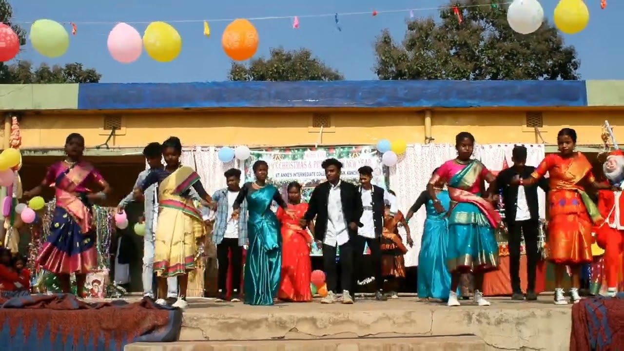 Christmas gethering at St Anne's intermediate College Mandar.