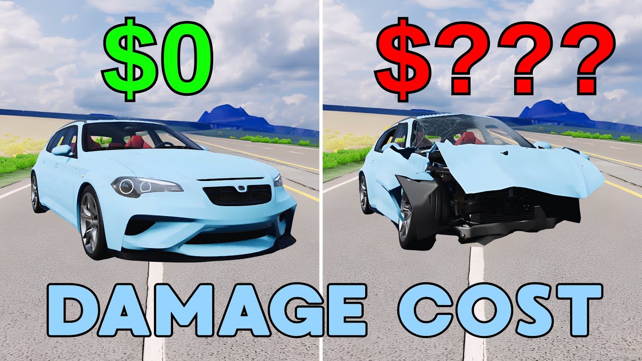 Damage Cost #53 | Epic Realistic Crashes & Wallet Survival – BeamNG Drive