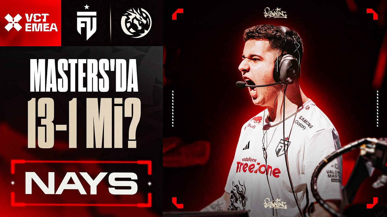 Leviatan'a Karşı 13-1 Mi?  | NAYS vs LEV | VCT Masters Shanghai