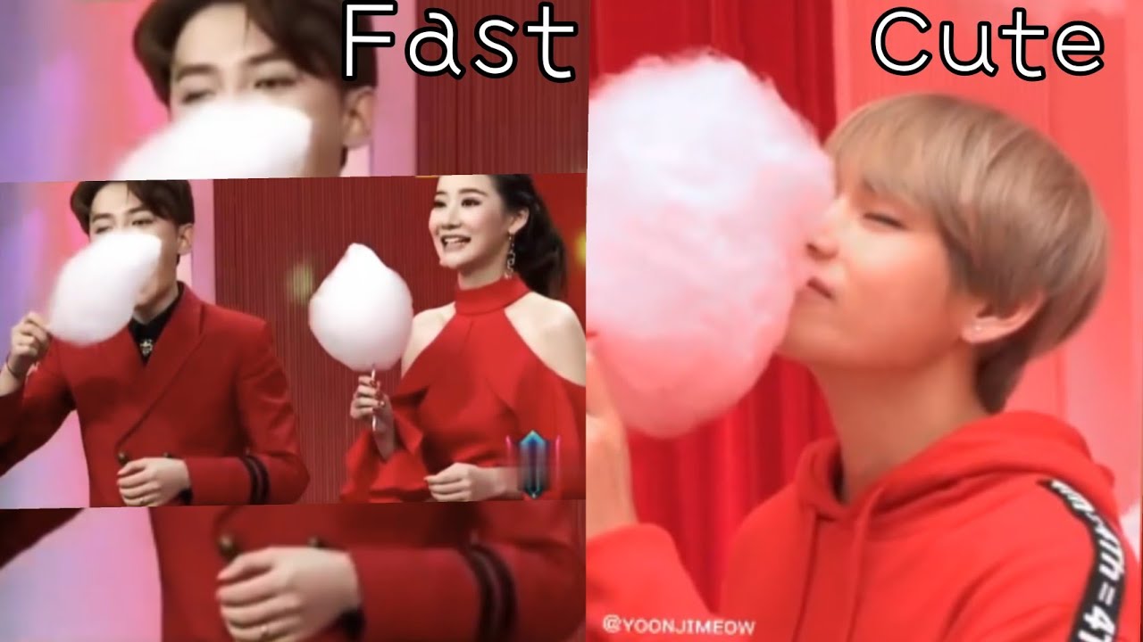 Fast vs Cute || cotton candy #Shorts