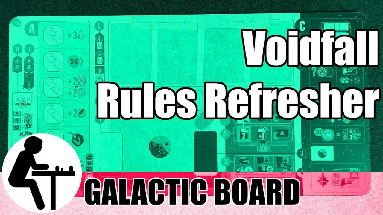 Voidfall Rules Refresher: Galactic Board