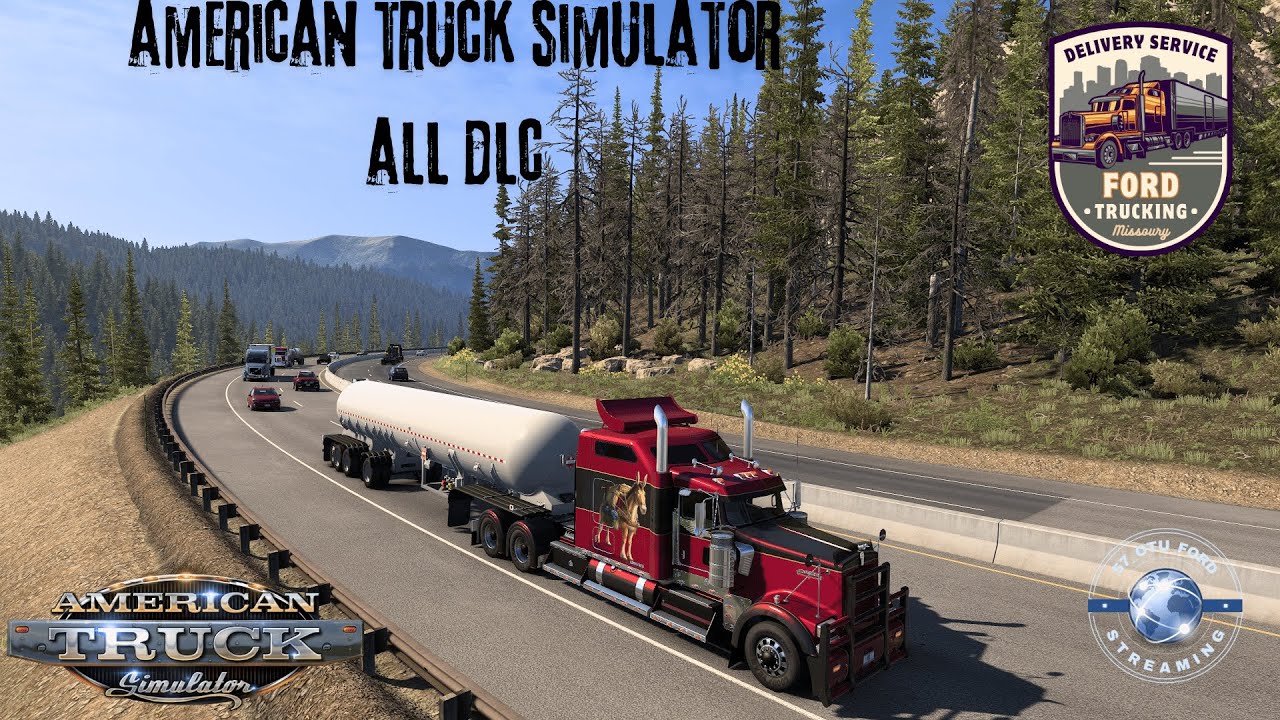 American truck Simul&aacute;tor - ALL DLC - Czech language