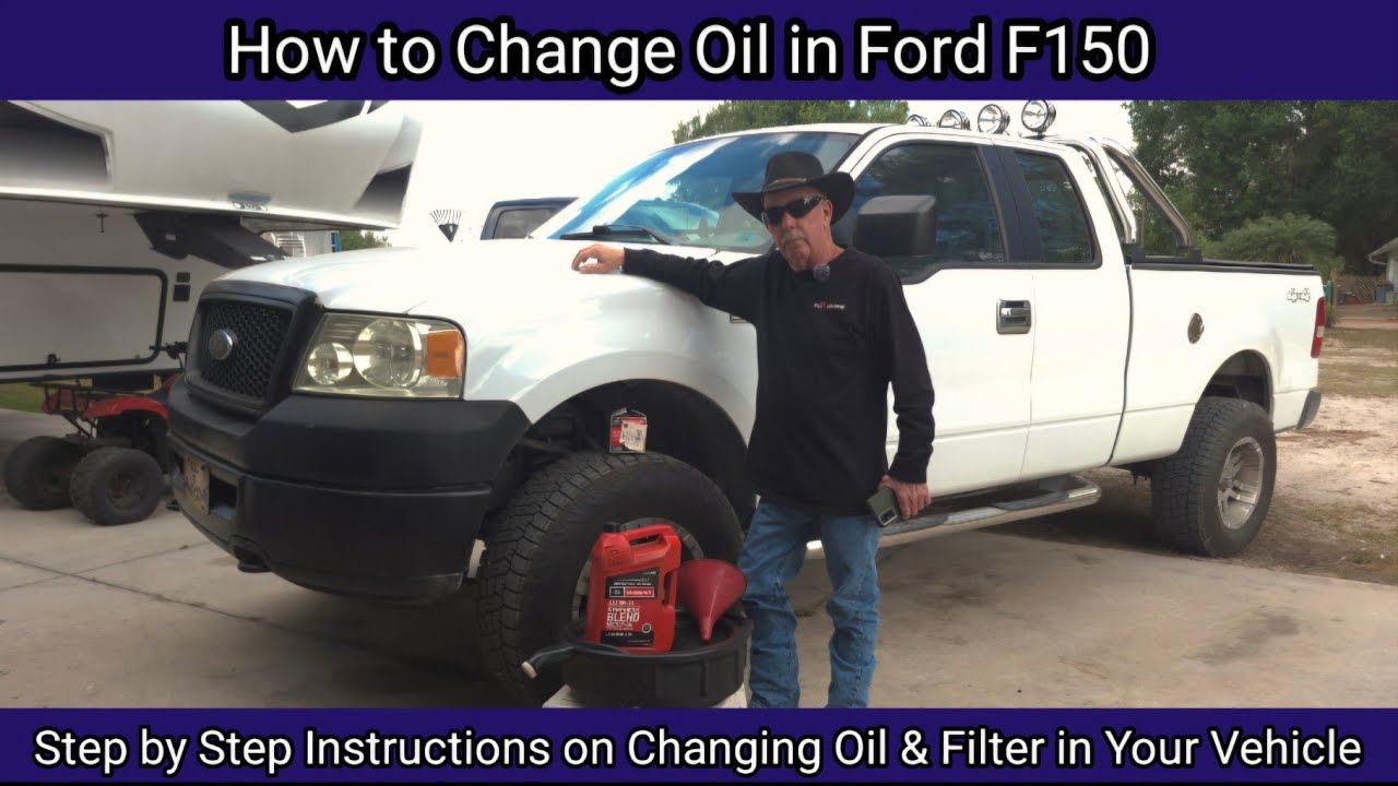 Как заменить масло в Ford F150. Пошаговая инструкция по замене масла и фильтра в вашем автомобиле.