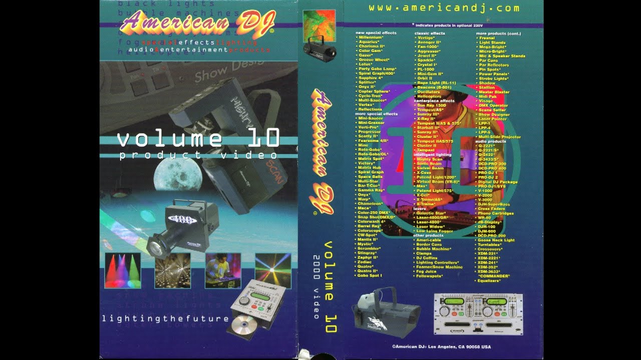 For Archival Purposes: ADJ Volume 10 Product Video [VHS]