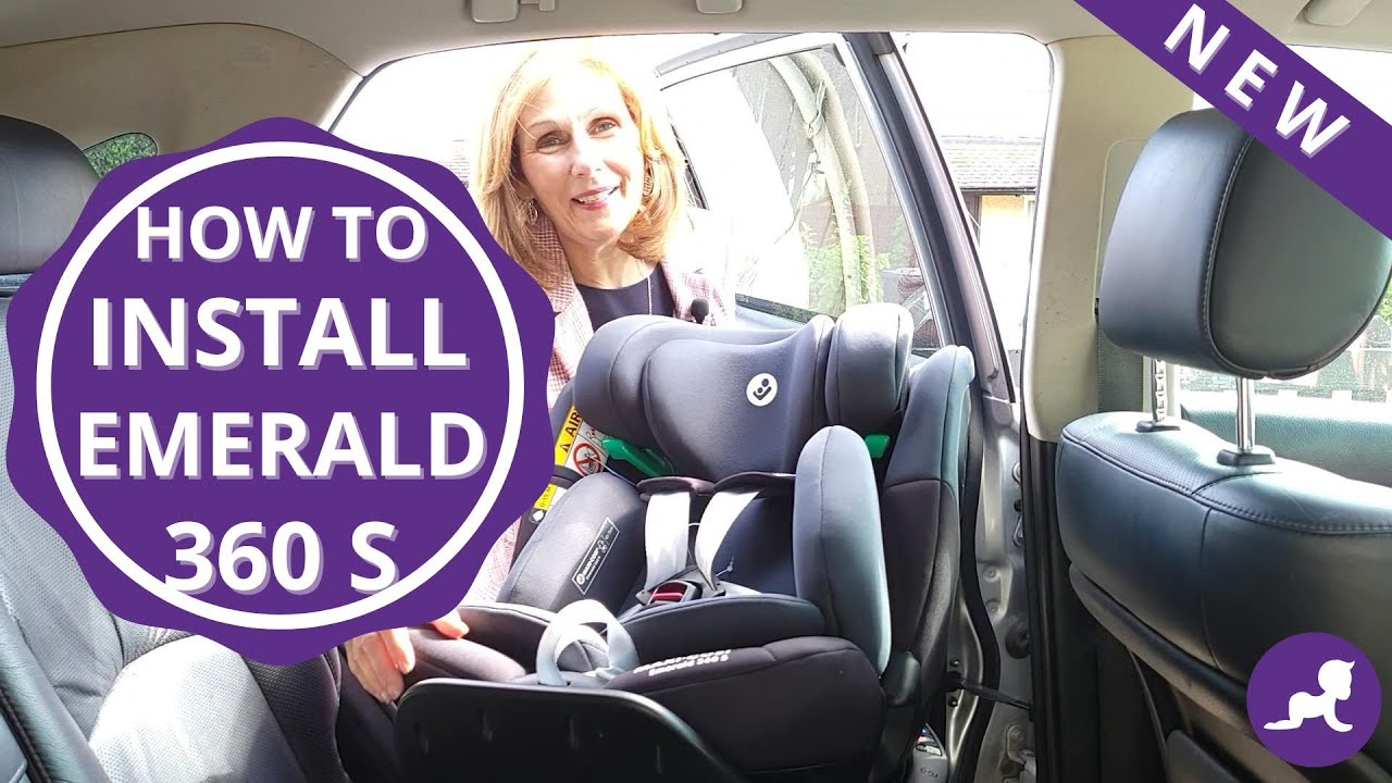 How to install Maxi Cosi Emerald 360 S