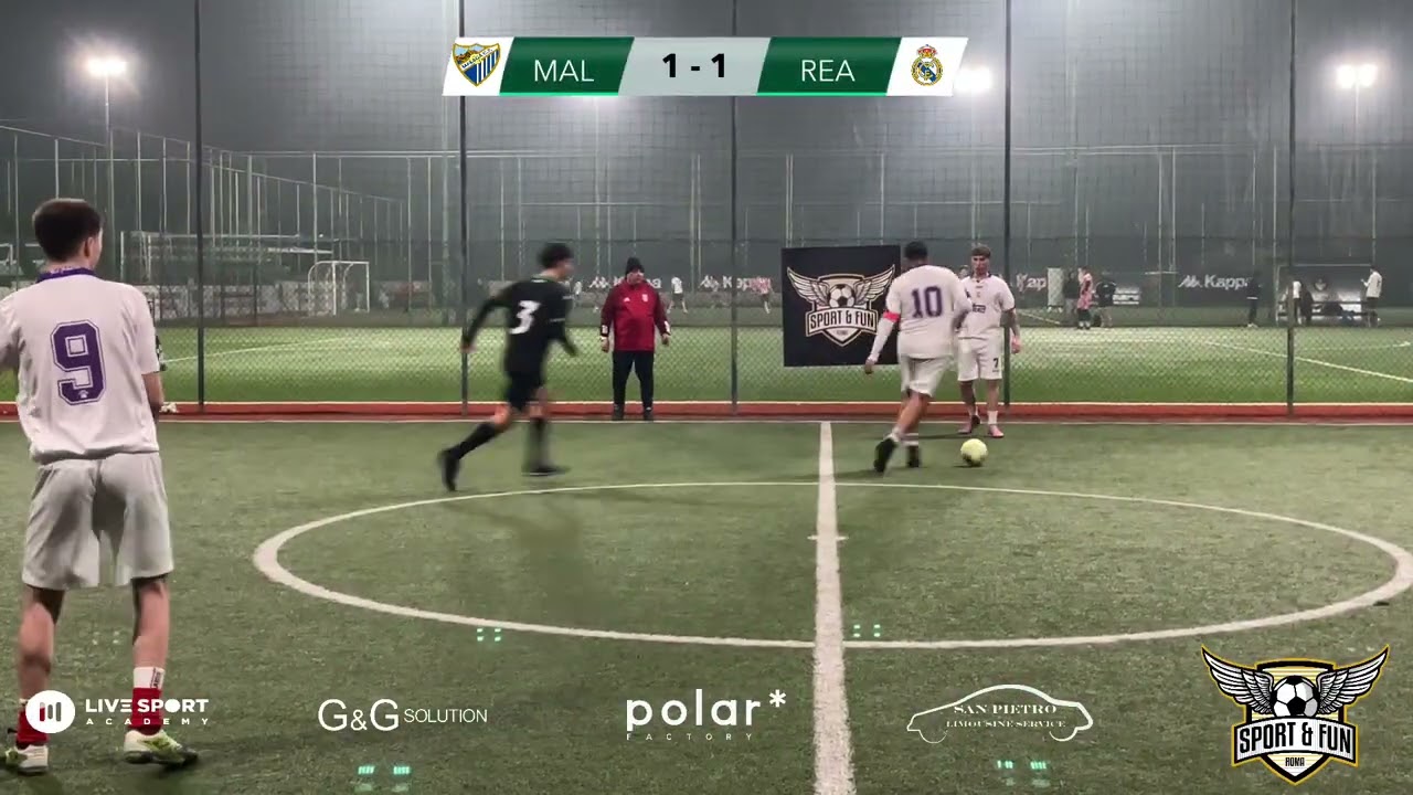 🏆 Roma Sport & Fun | C5 Laliga | Malaga-Real Madrid