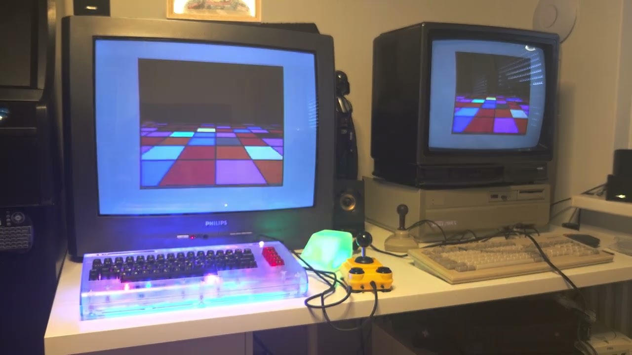 C64U Ultimate Starlight in action. 