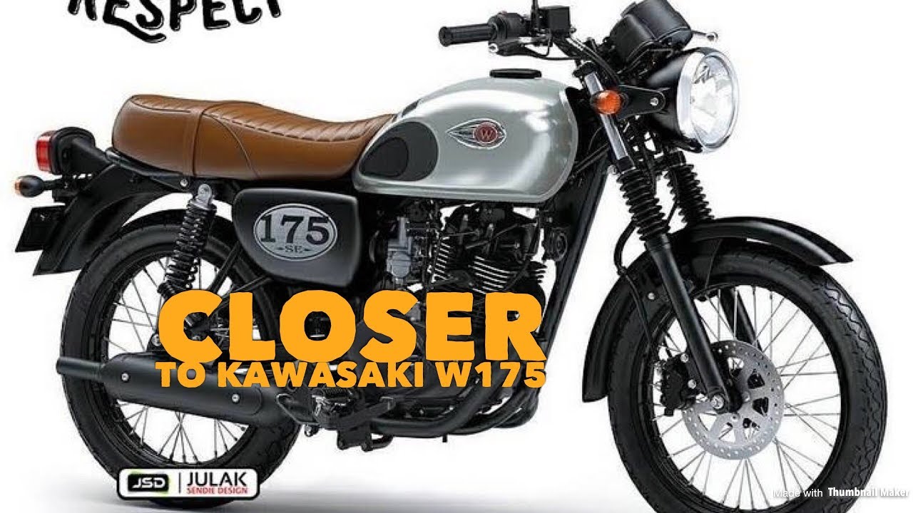 2018 Kawasaki W175 Detail Video